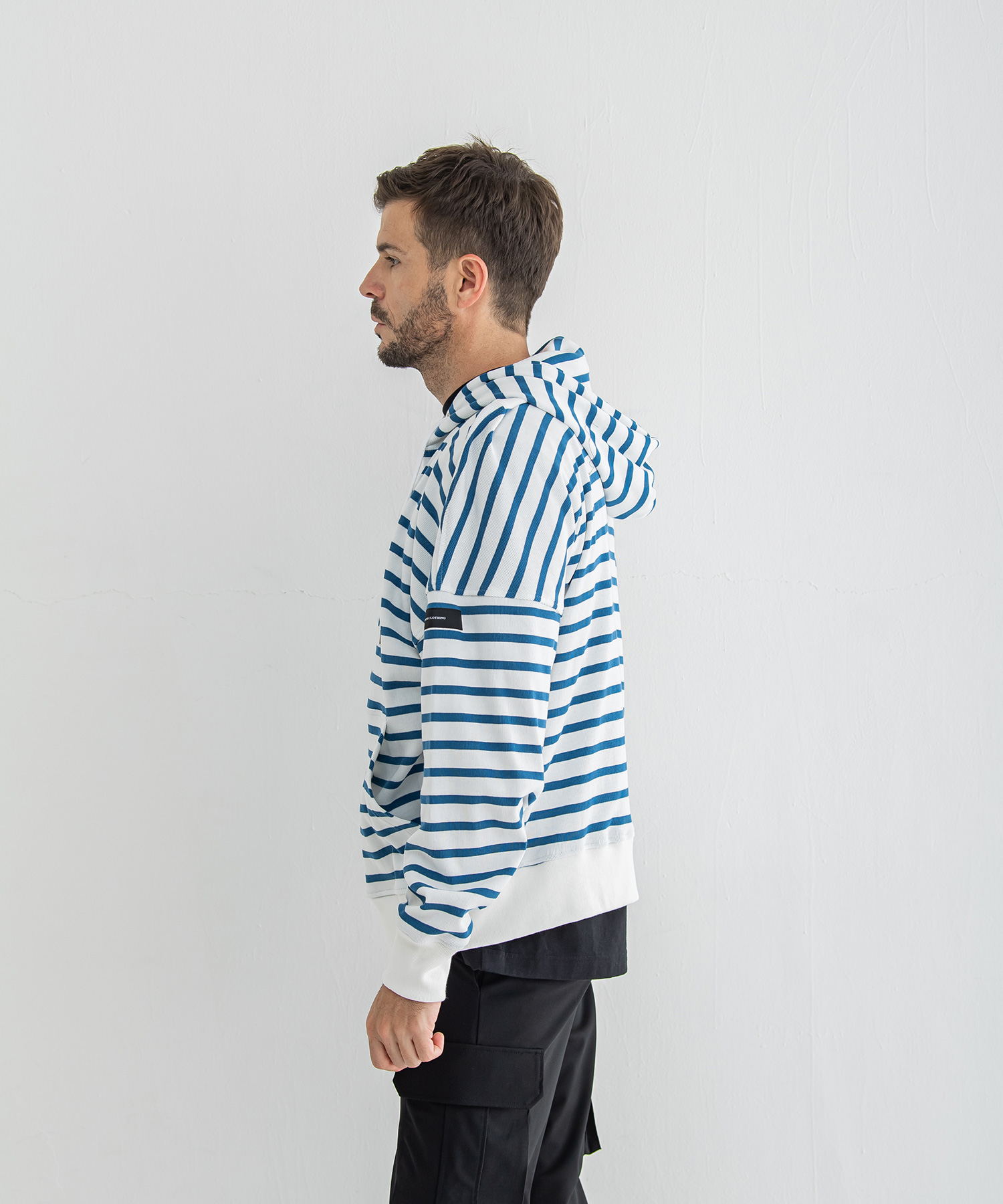 fries zip loose hoodie