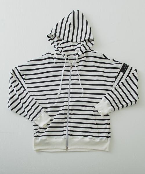 fries zip loose hoodie