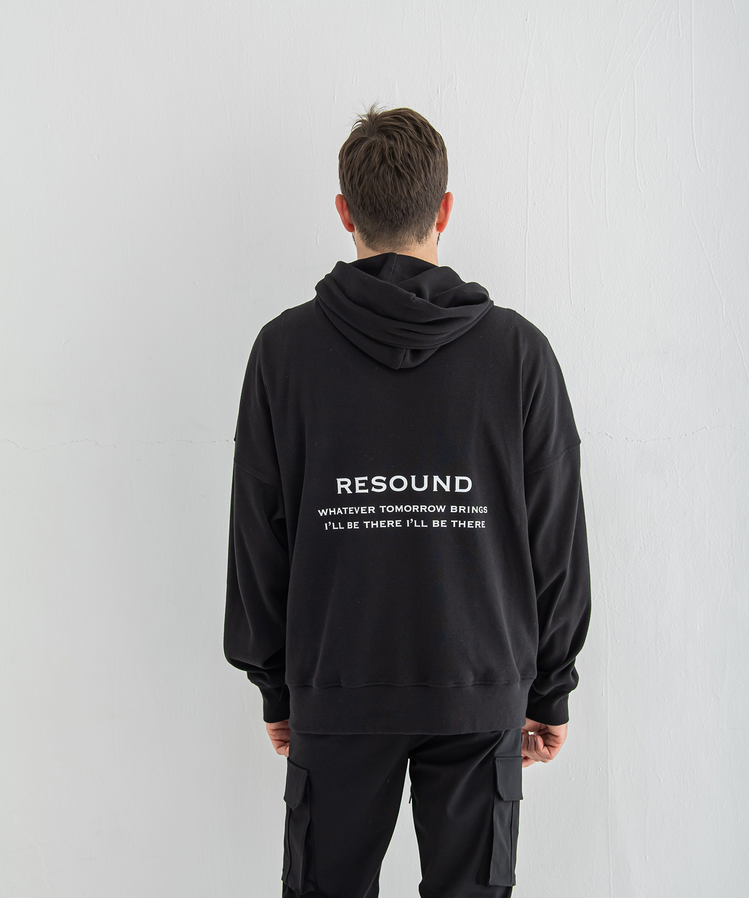 fries zip loose hoodie