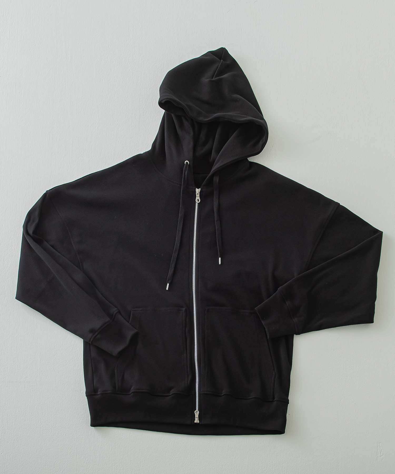 fries zip loose hoodie