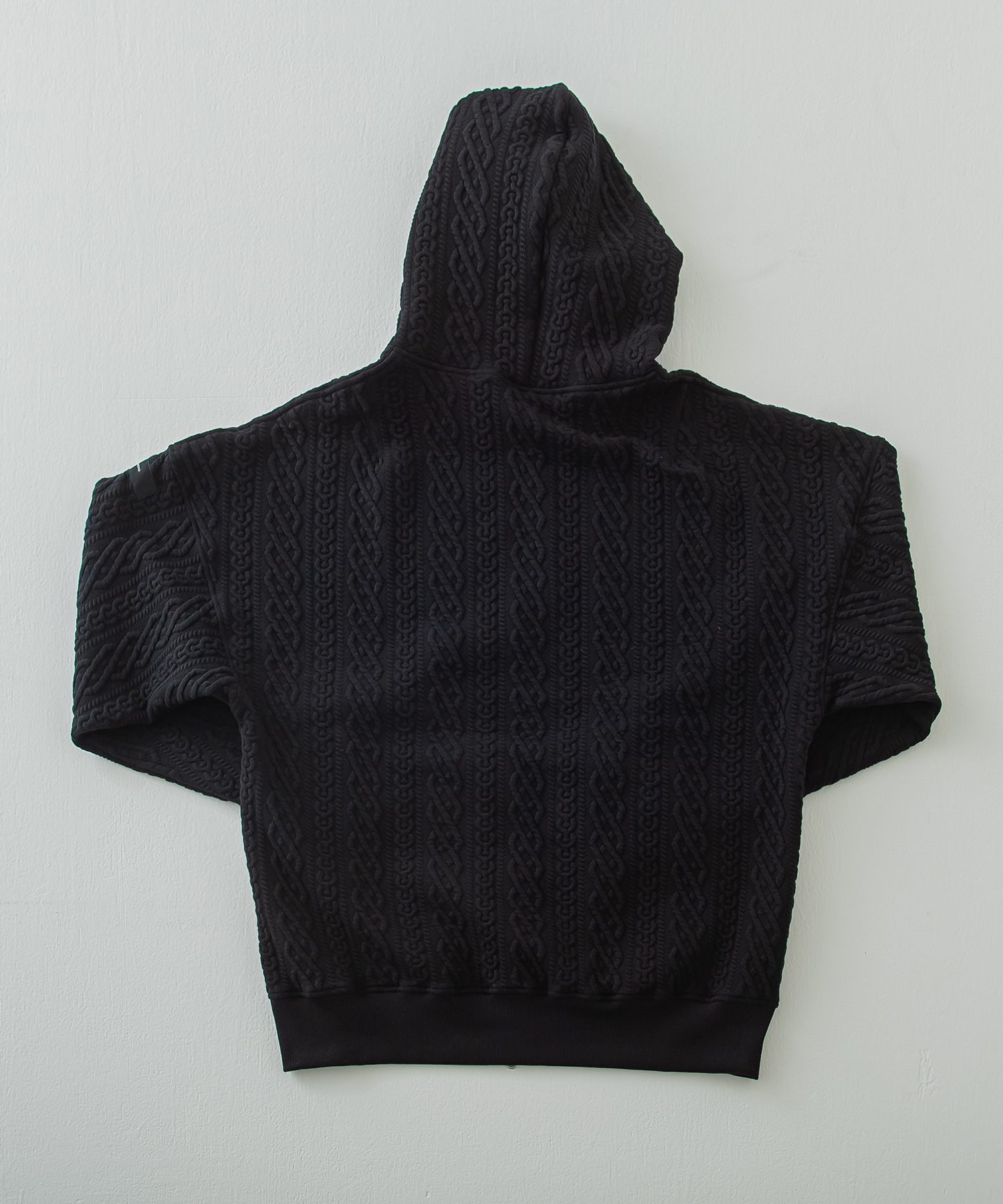 公開設定確認ROPE  zip loose hoodie