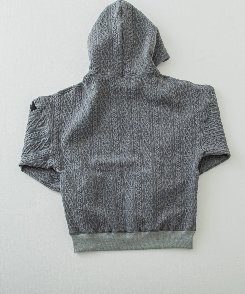 公開設定確認ROPE  zip loose hoodie