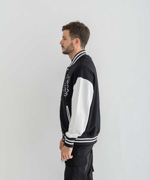 RC Jersey OVER VARSITY JACKET