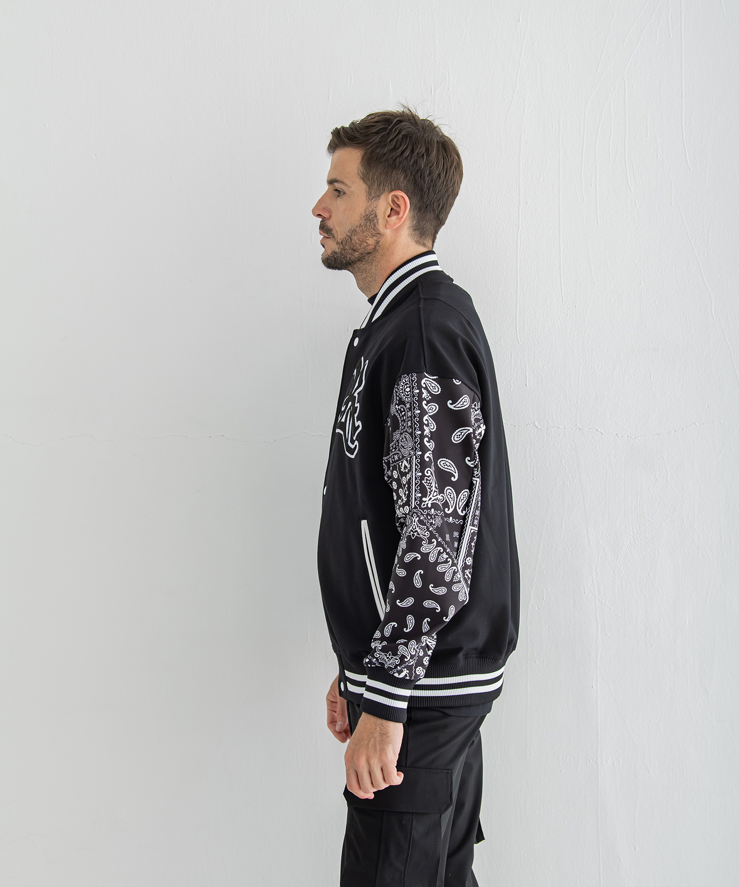 RC Jersey OVER VARSITY JACKET