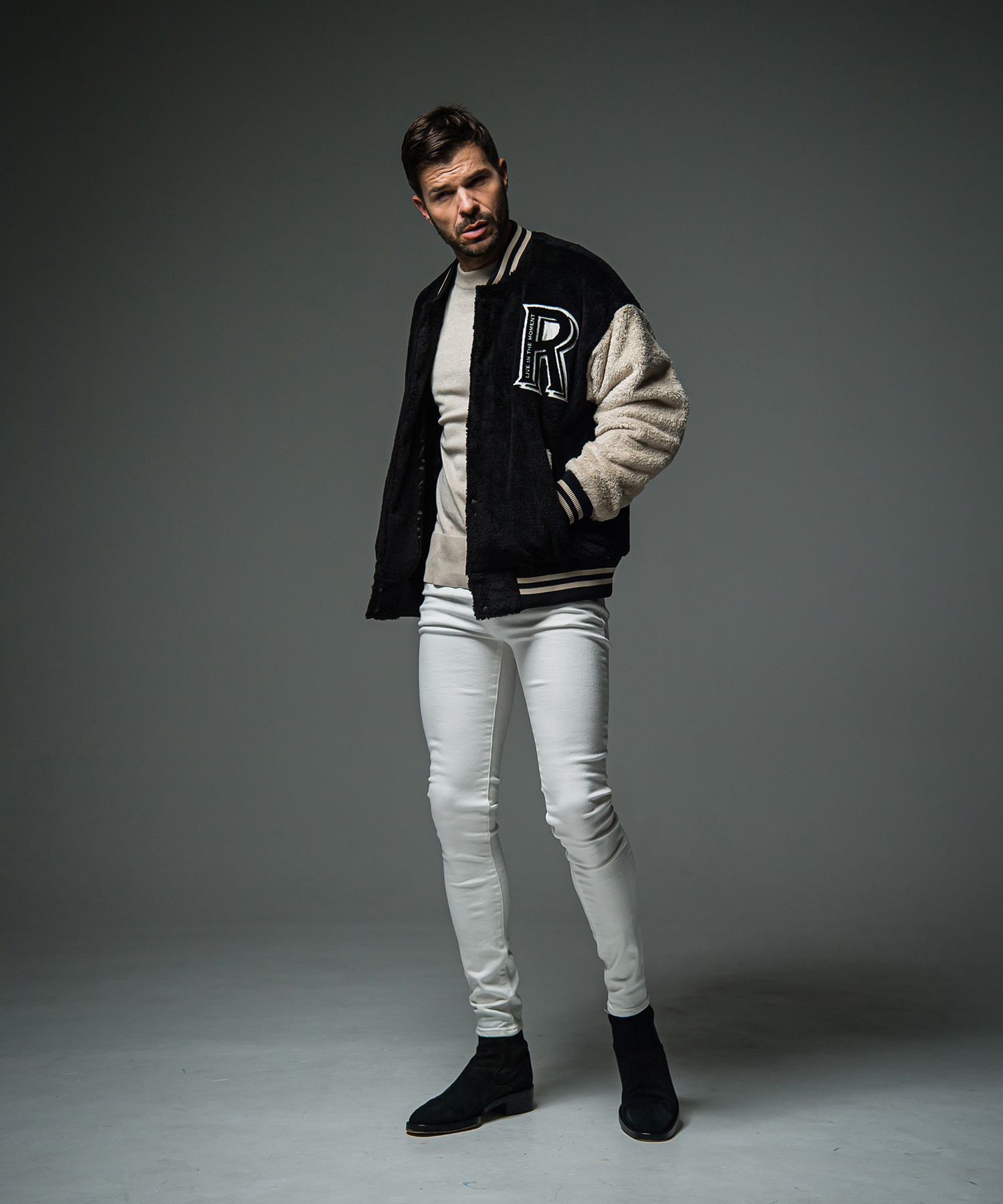 BOA OVER VARSITY JACKET