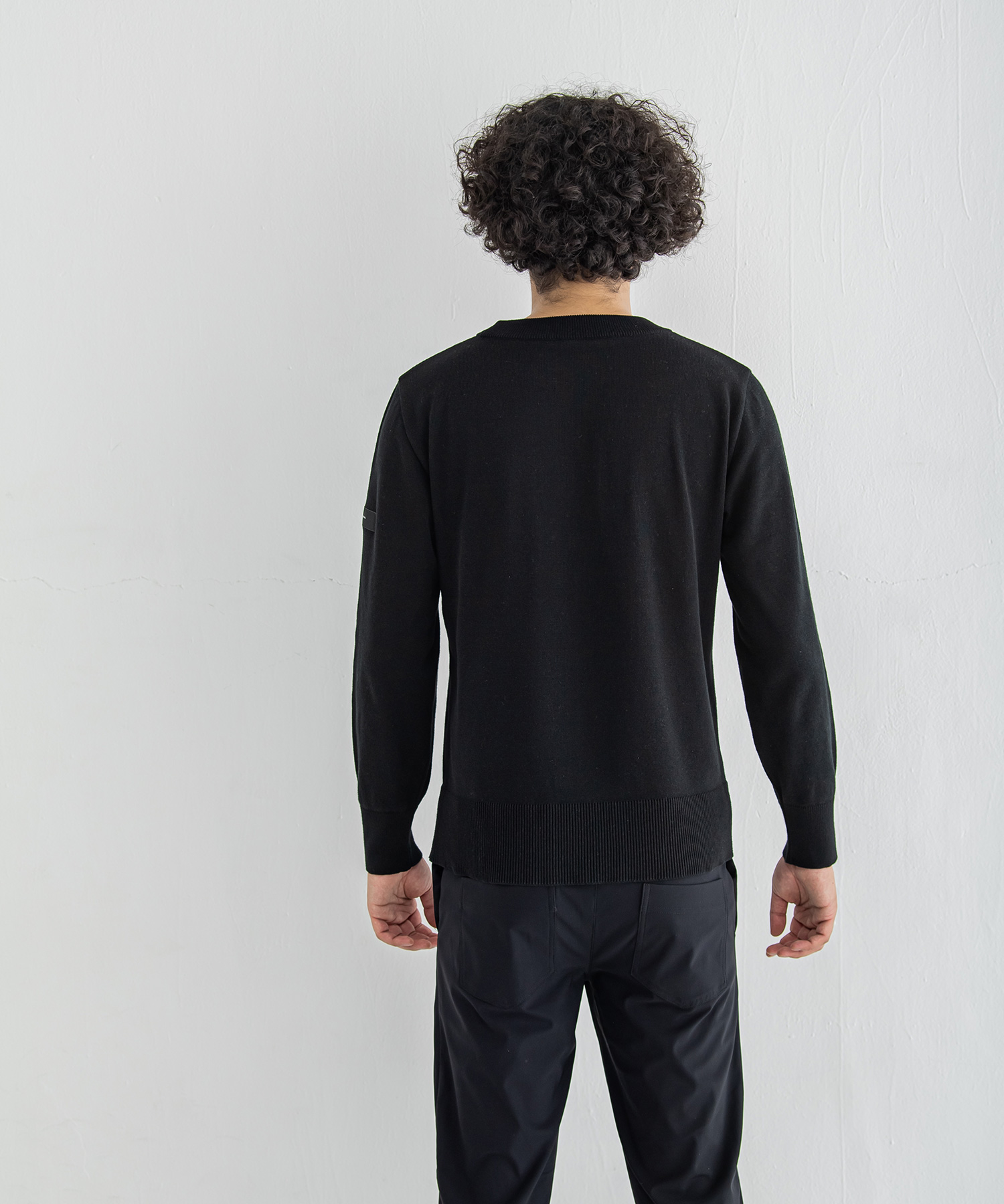 SILK KNIT LONG SLEAVE　テスと