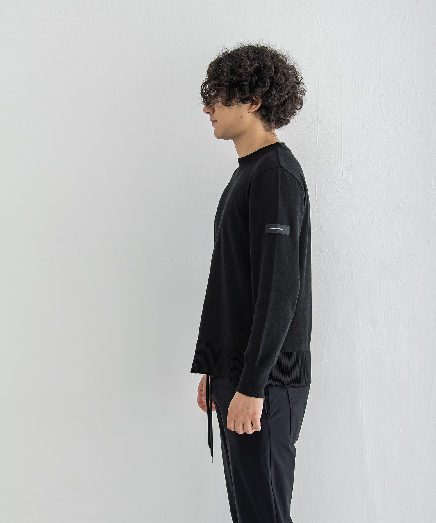 SILK KNIT LONG SLEAVE　テスと