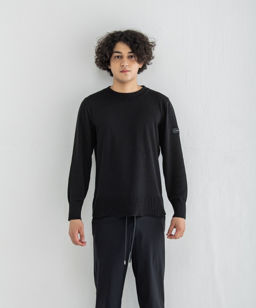 SILK KNIT LONG SLEAVE　テスと