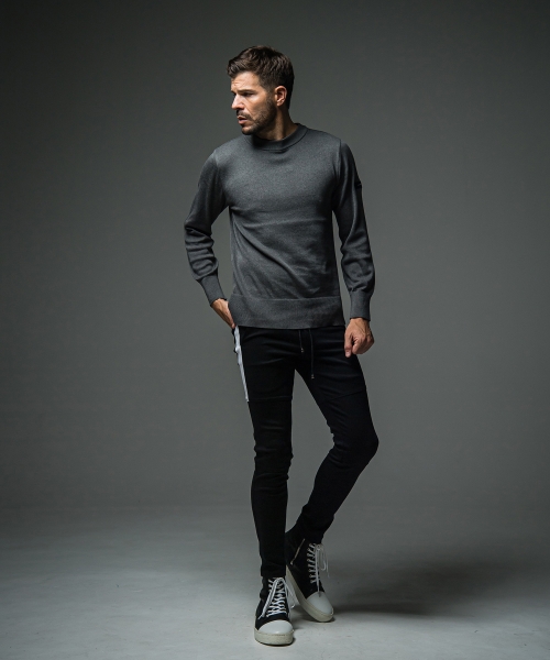 SILK KNIT LONG SLEAVE　テスと