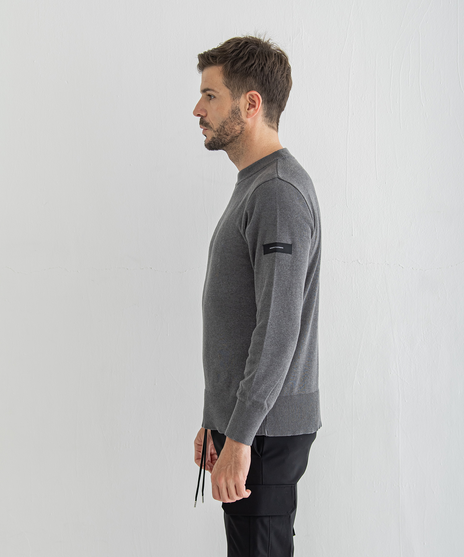 SILK KNIT LONG SLEAVE　テスと