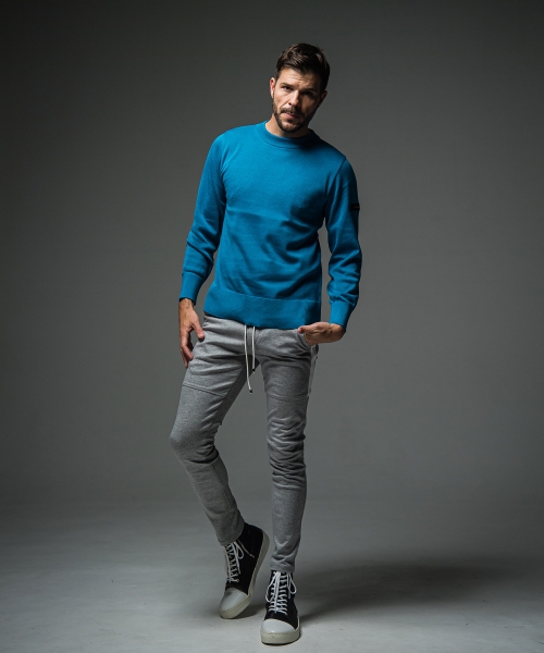 SILK KNIT LONG SLEAVE　テスと