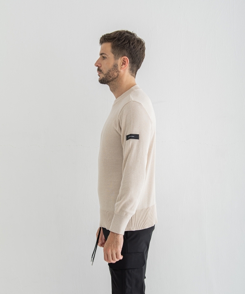 SILK KNIT LONG SLEAVE　テスと