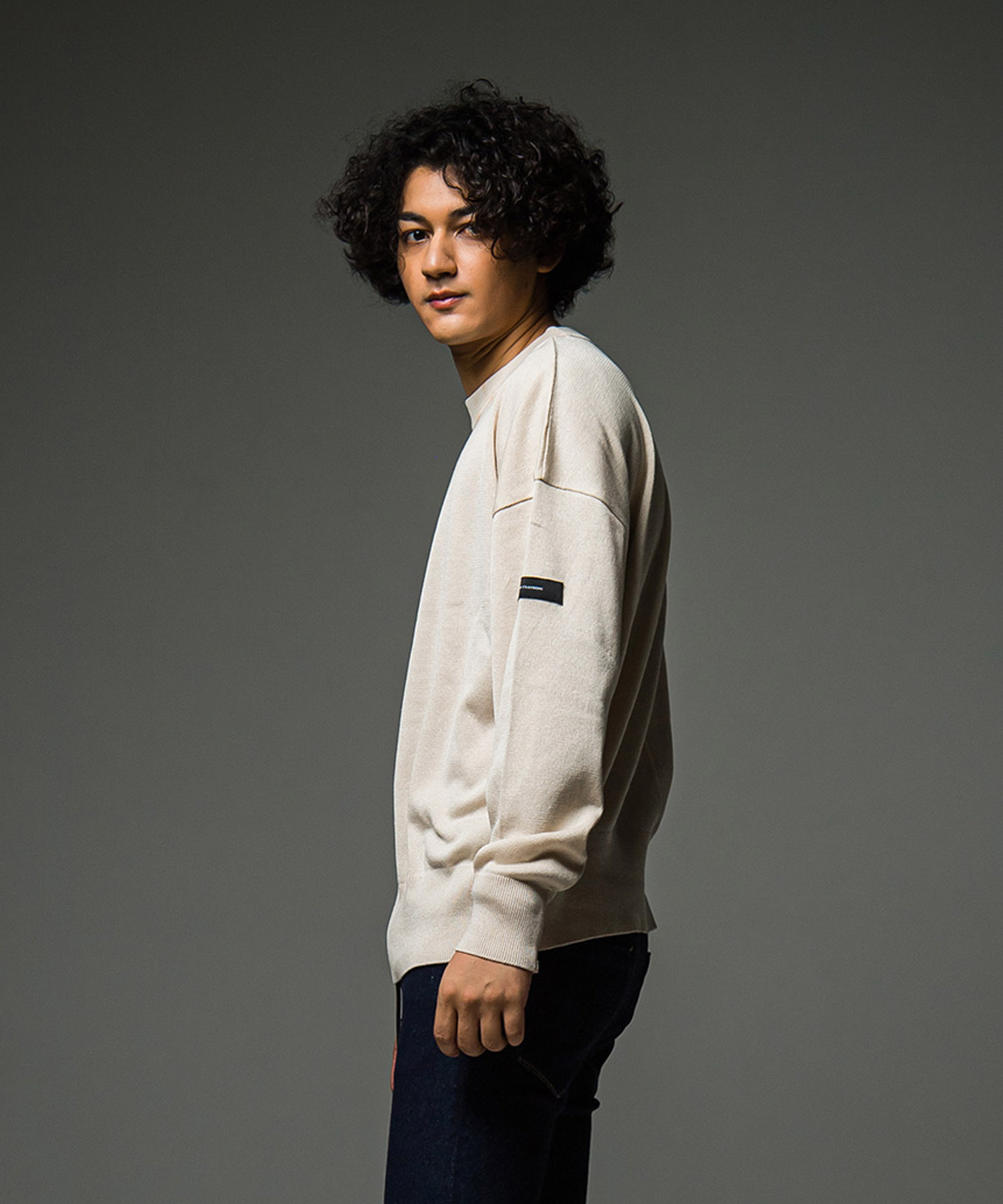 SILK KNT OVER LONG SLEAVE 出荷不可2