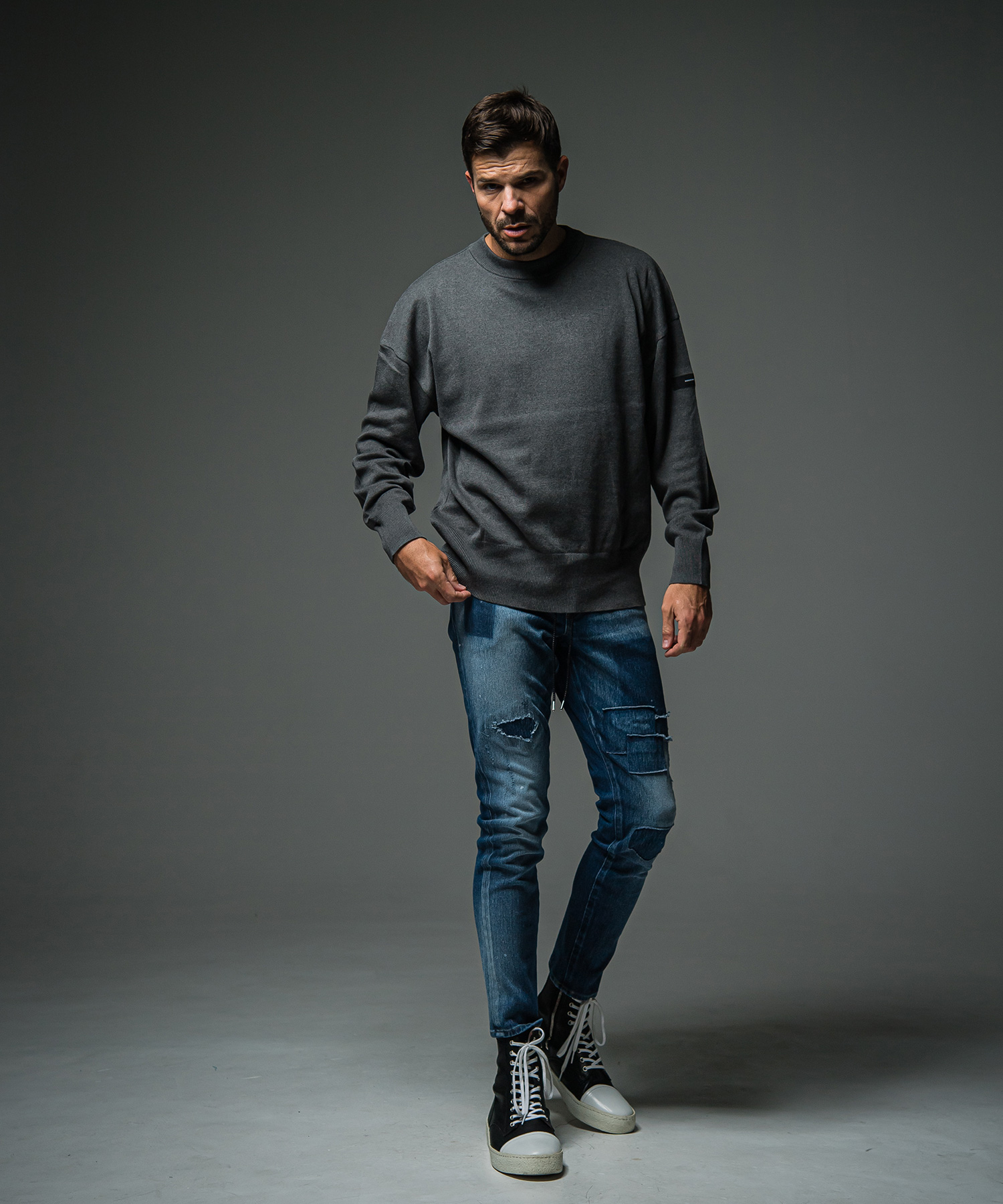 SILK KNT OVER LONG SLEAVE 出荷不可2