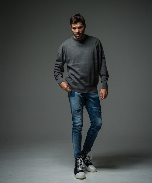 SILK KNT OVER LONG SLEAVE 出荷不可2