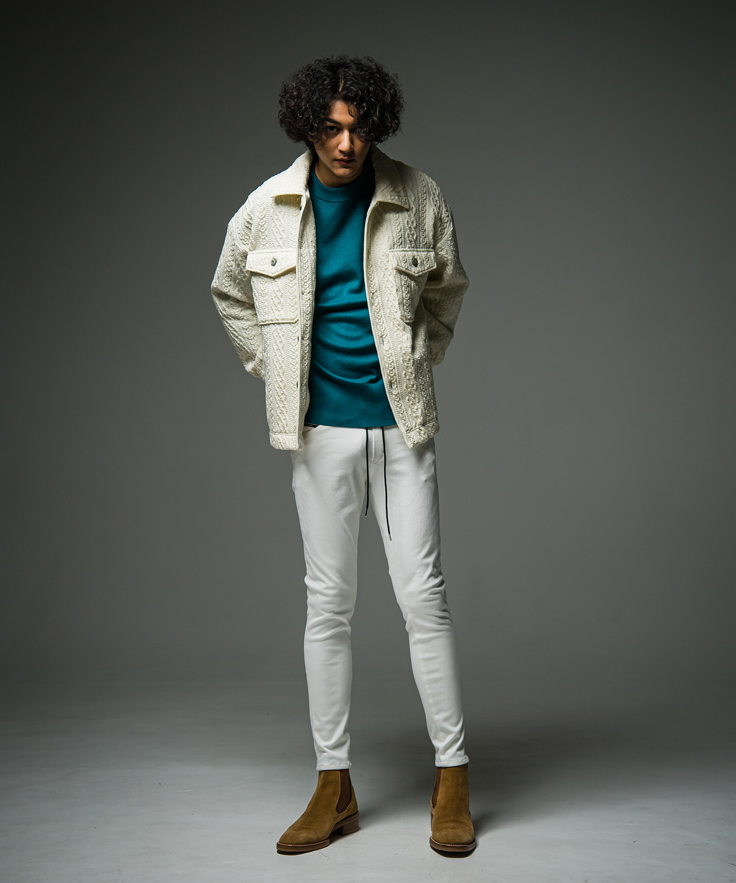 SILK KNT OVER LONG SLEAVE 出荷不可2