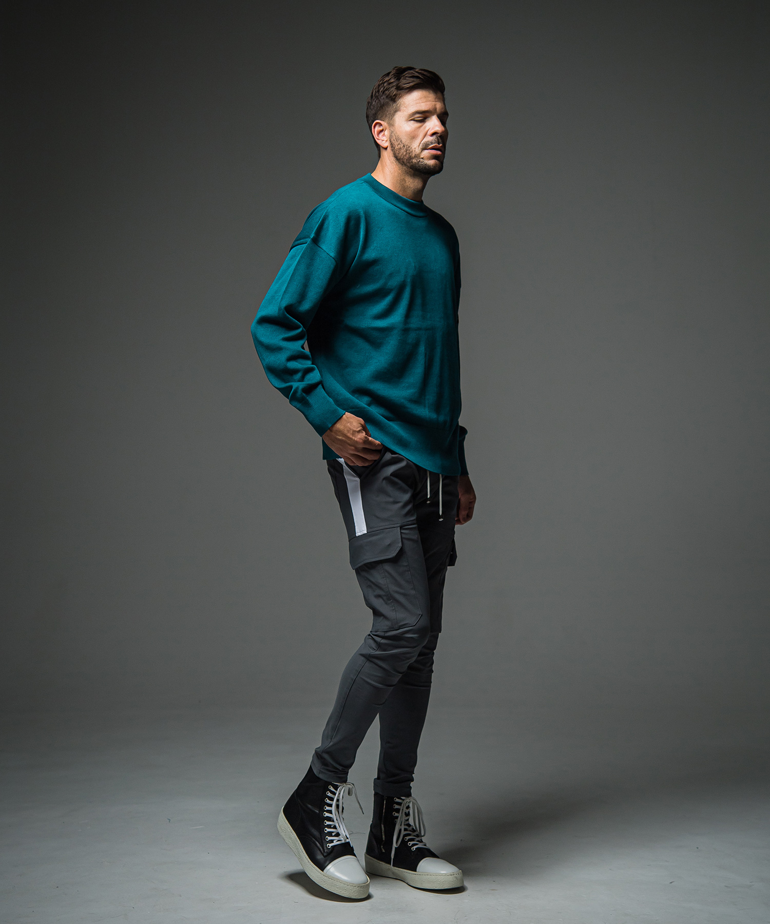 SILK KNT OVER LONG SLEAVE 出荷不可2