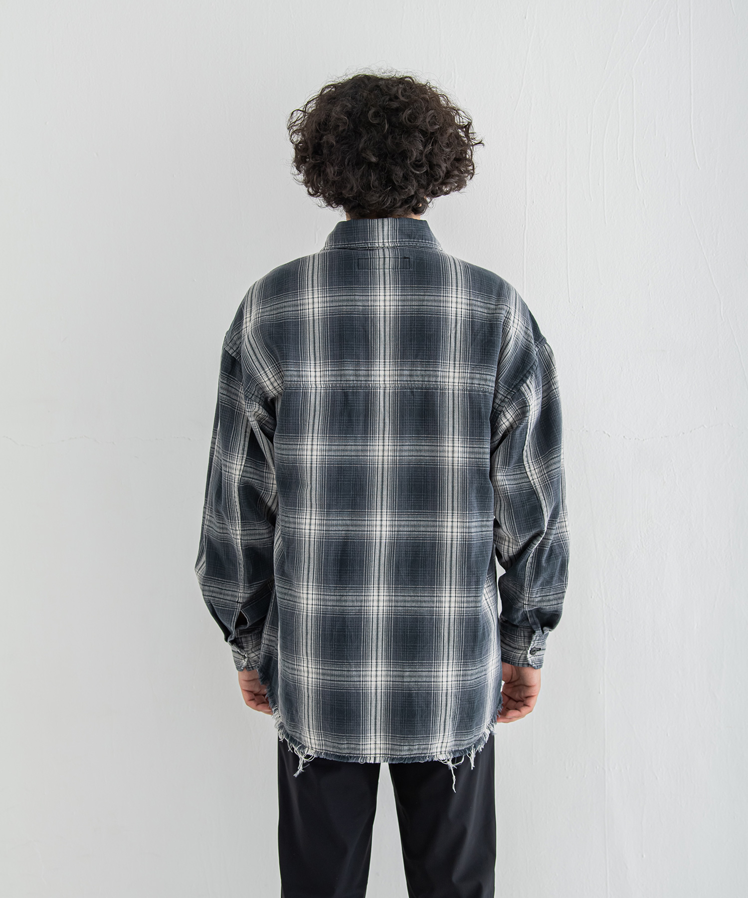 grunge check shirt