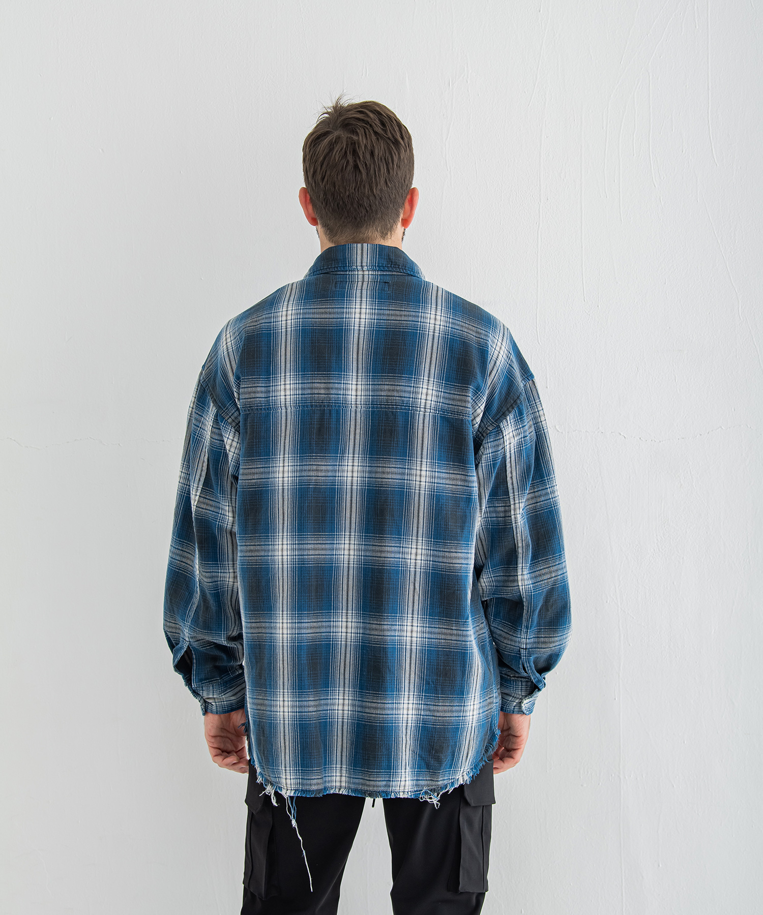 grunge check shirt