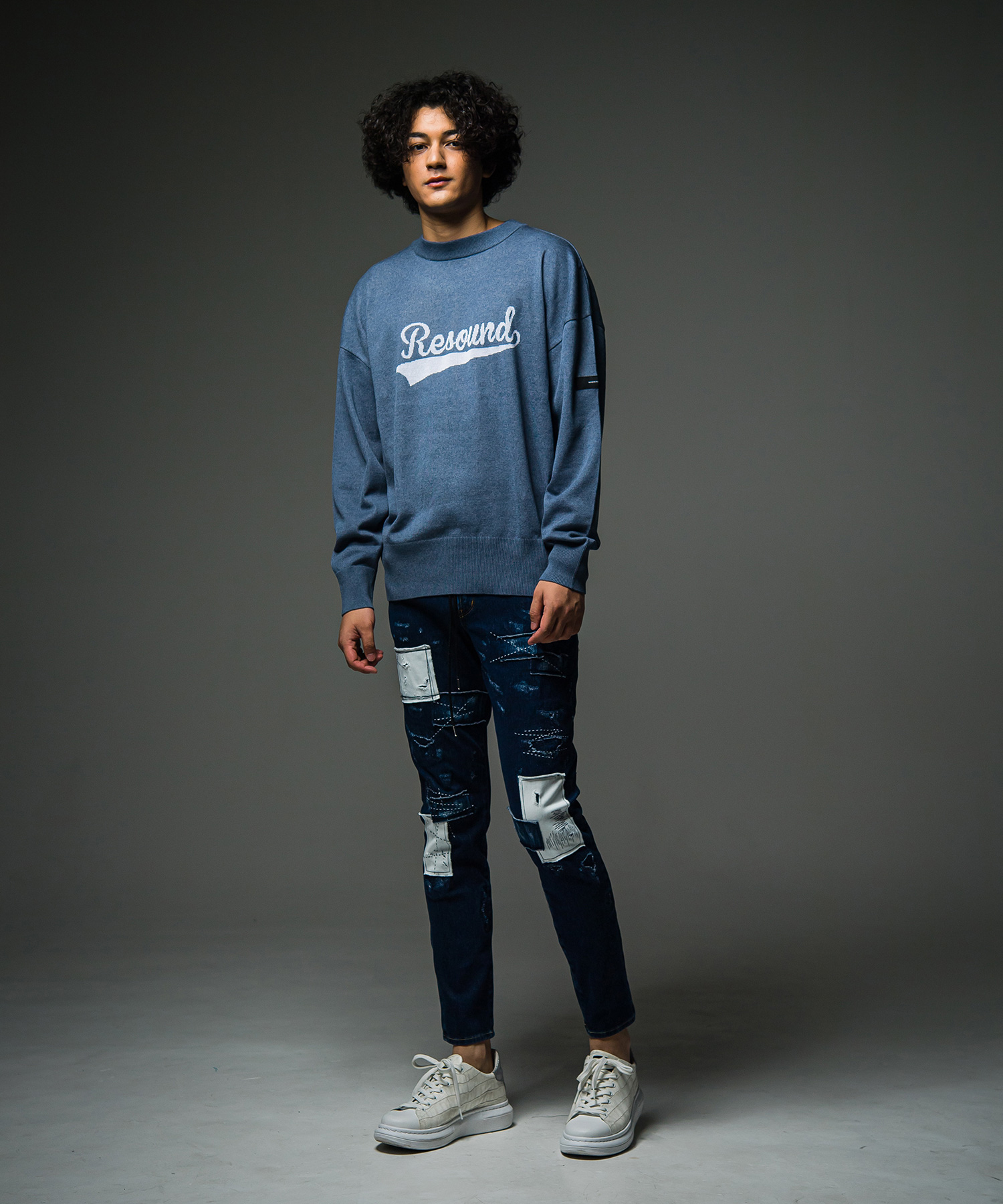 MICK DENIM JERSEY