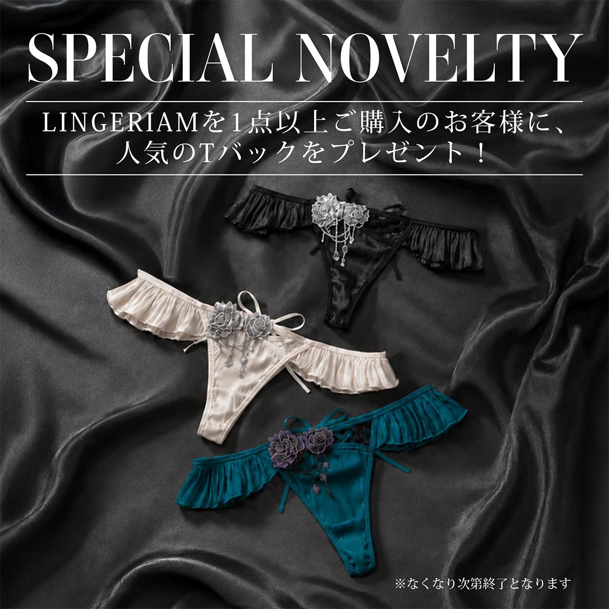 【数量限定】LINGERIEAMご購入でボトムをプレゼント!!