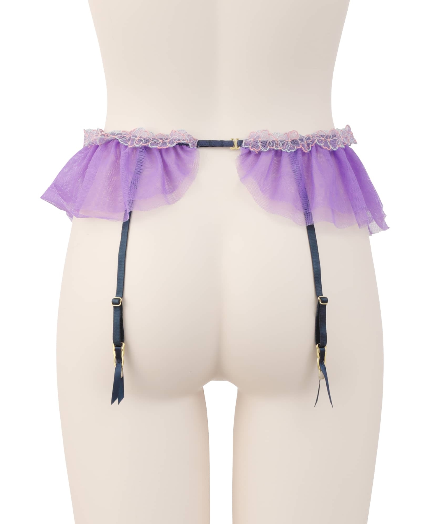 フローラルパピヨン ガーター