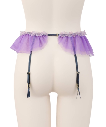 フローラルパピヨン ガーター