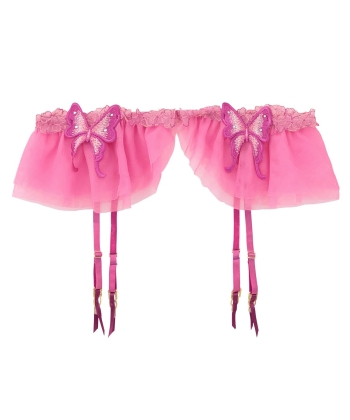 フローラルパピヨン ガーター