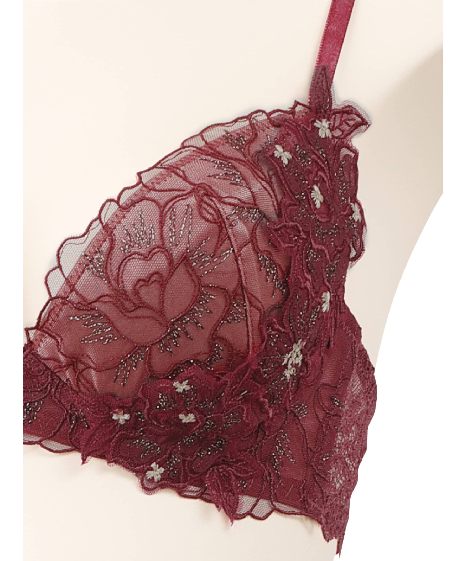 オーバーラップカラー グラマーアップ  ブラ