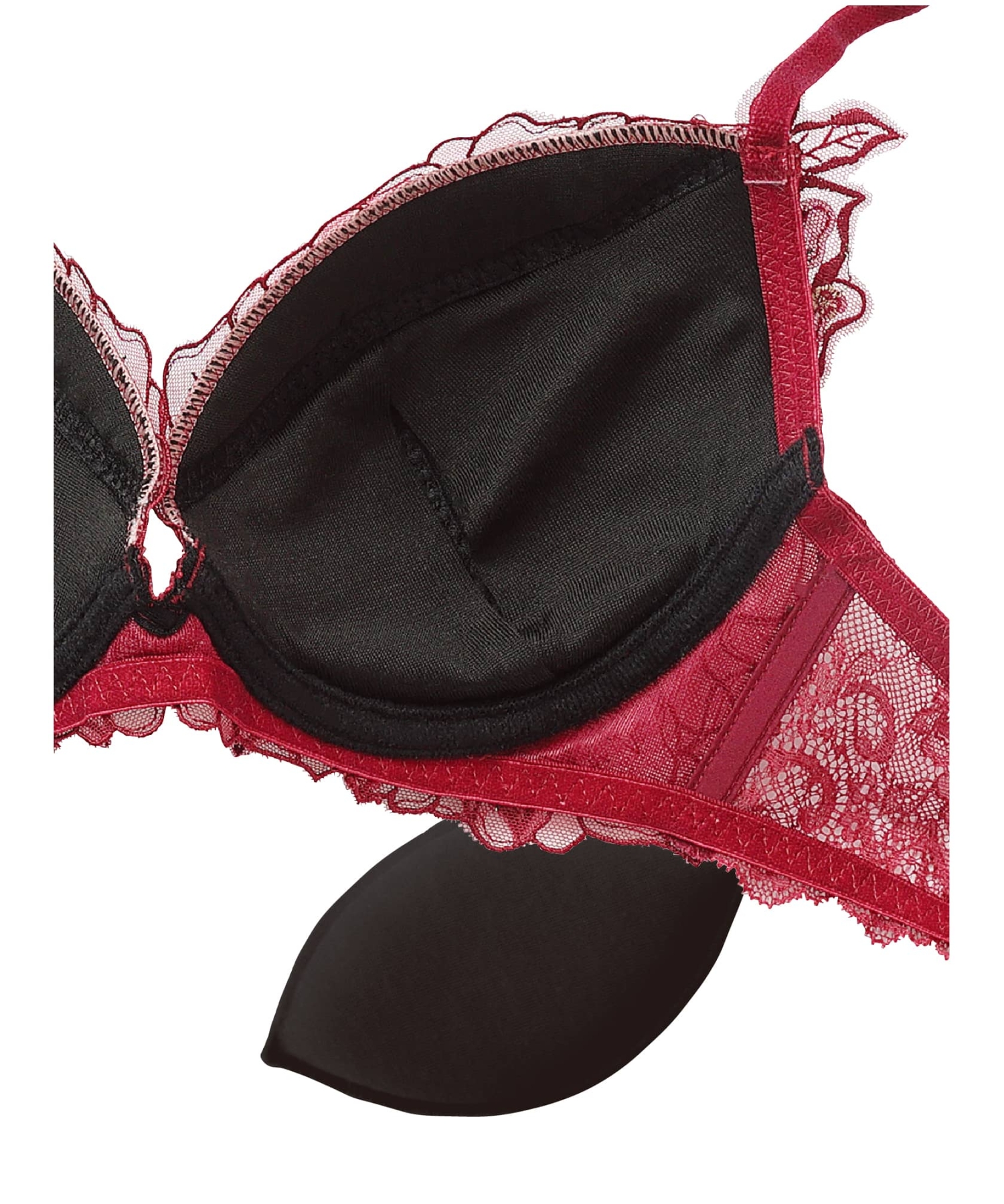 オーバーラップカラー グラマーアップ  ブラ