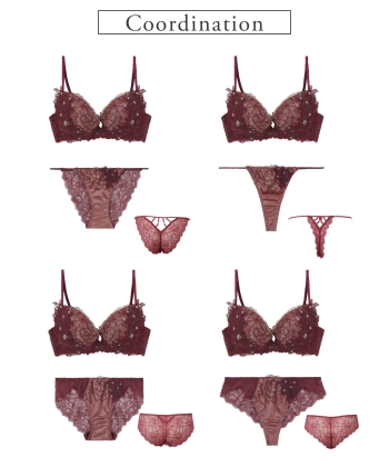 オーバーラップカラー グラマーアップ  ブラ