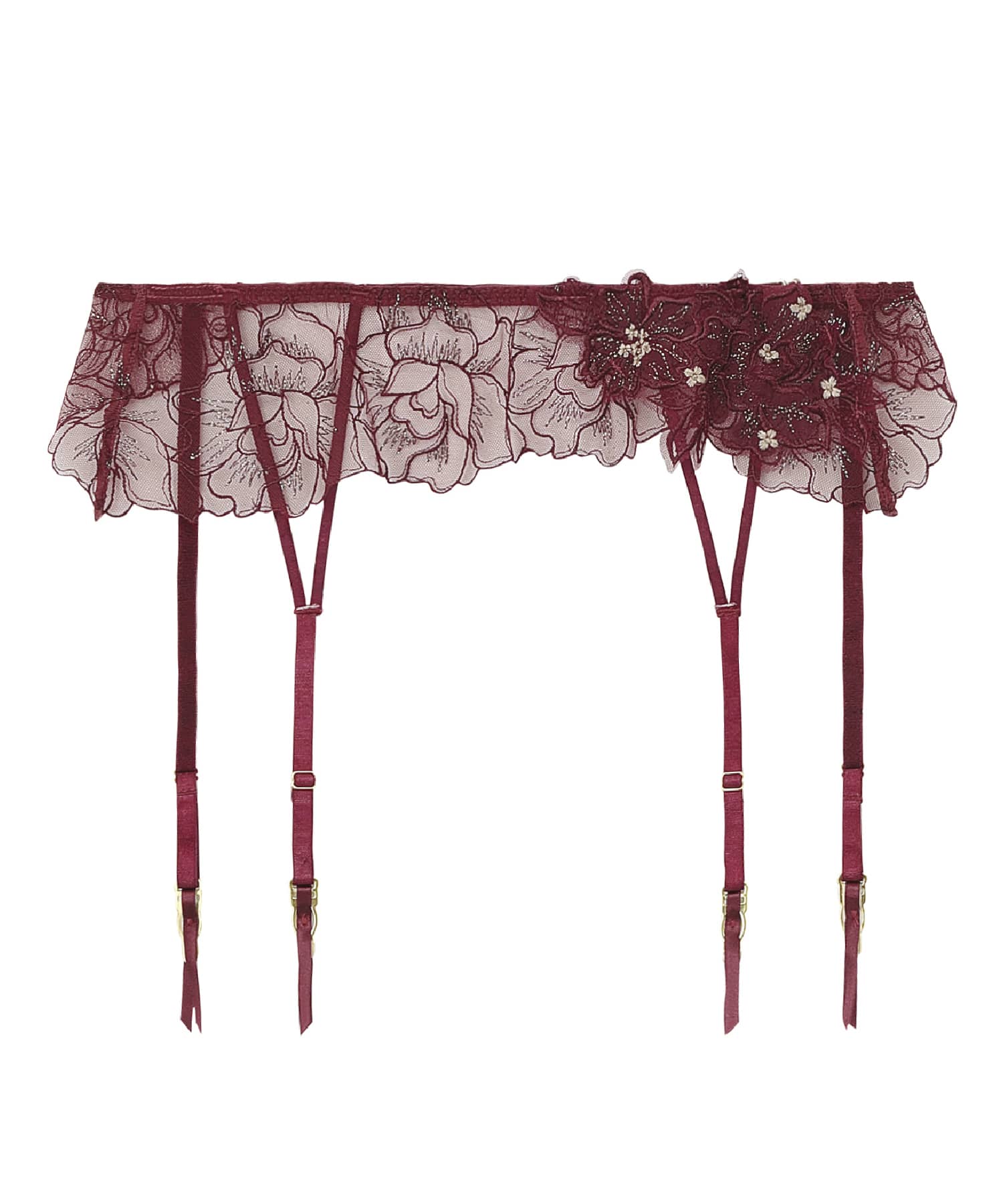 オーバーラップカラー ガーター