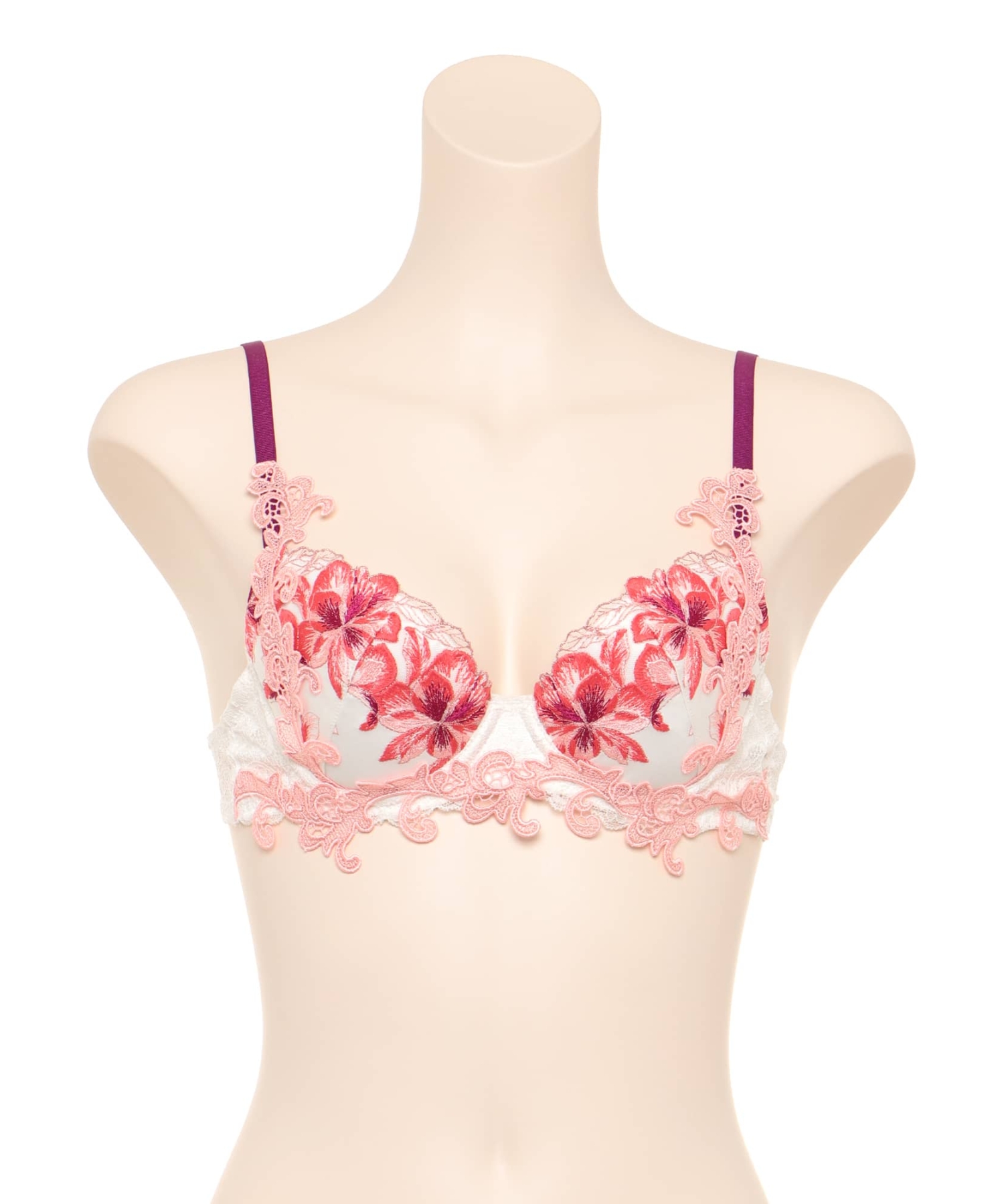 バーニングフラワー グレースシルク ブラ