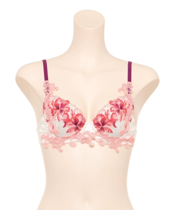 バーニングフラワー グレースシルク ブラ