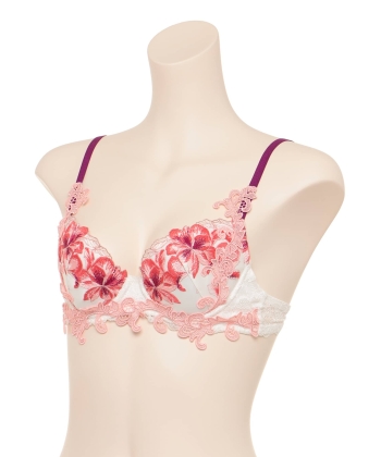 バーニングフラワー グレースシルク ブラ