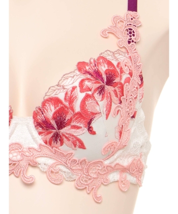 バーニングフラワー グレースシルク ブラ