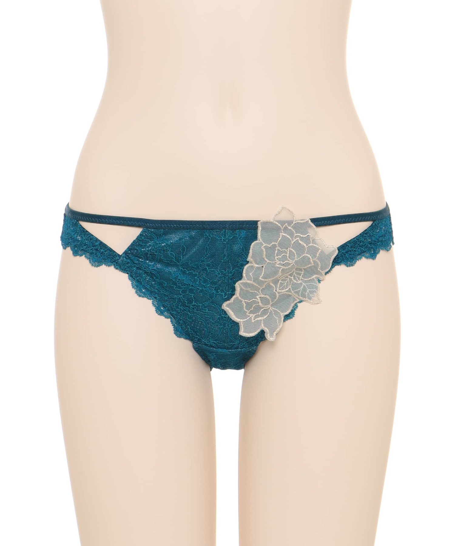 チャーミングローズ バックボタン ショーツ