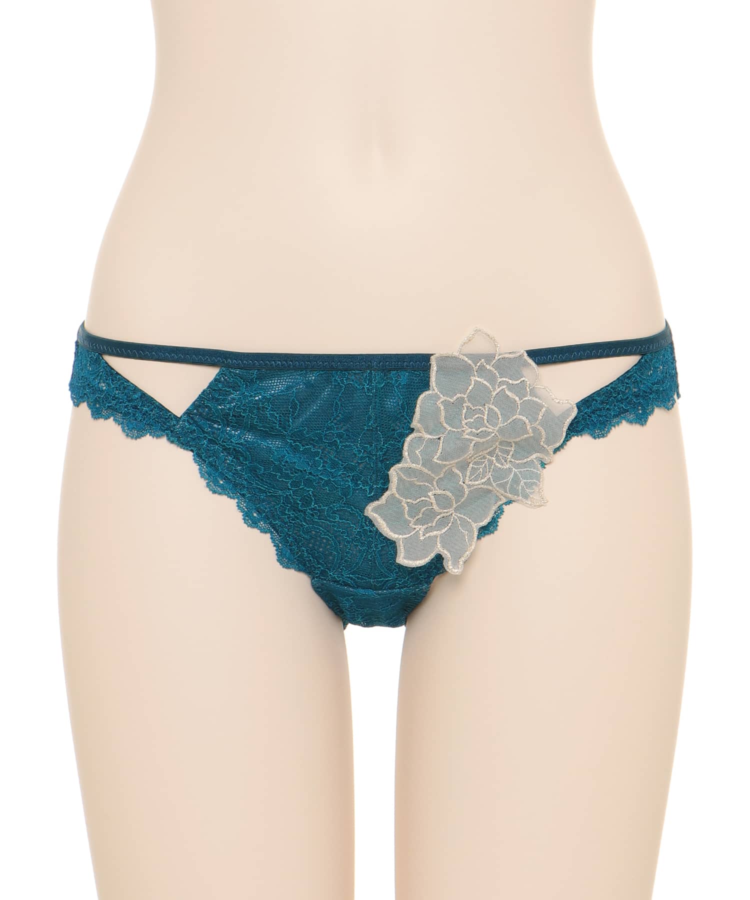 チャーミングローズ バックボタン ショーツ