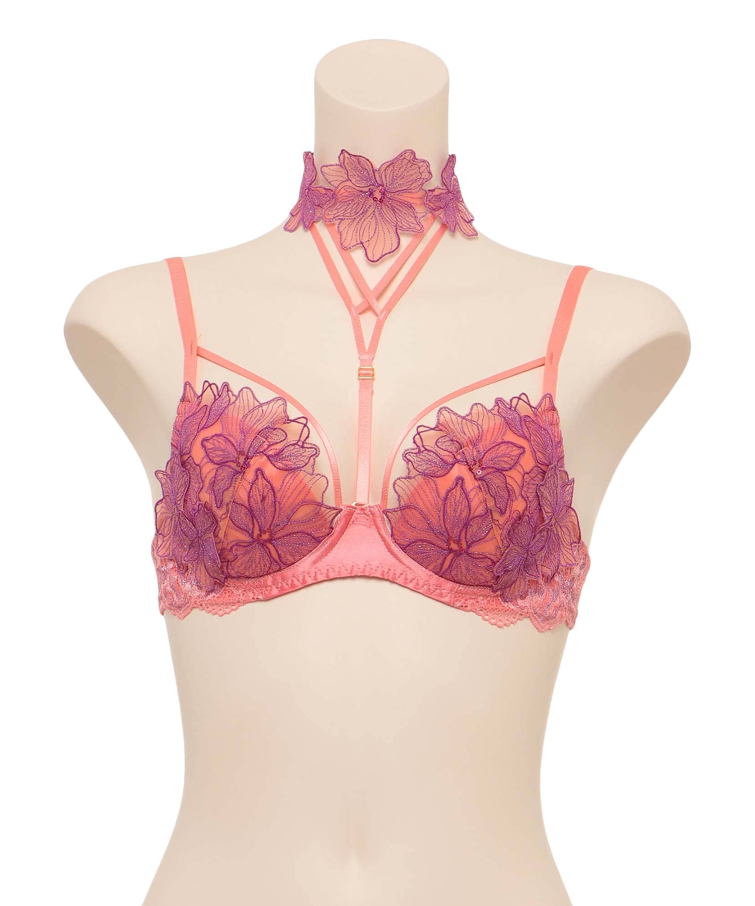 シャインスパンコール グレースシルク ブラ