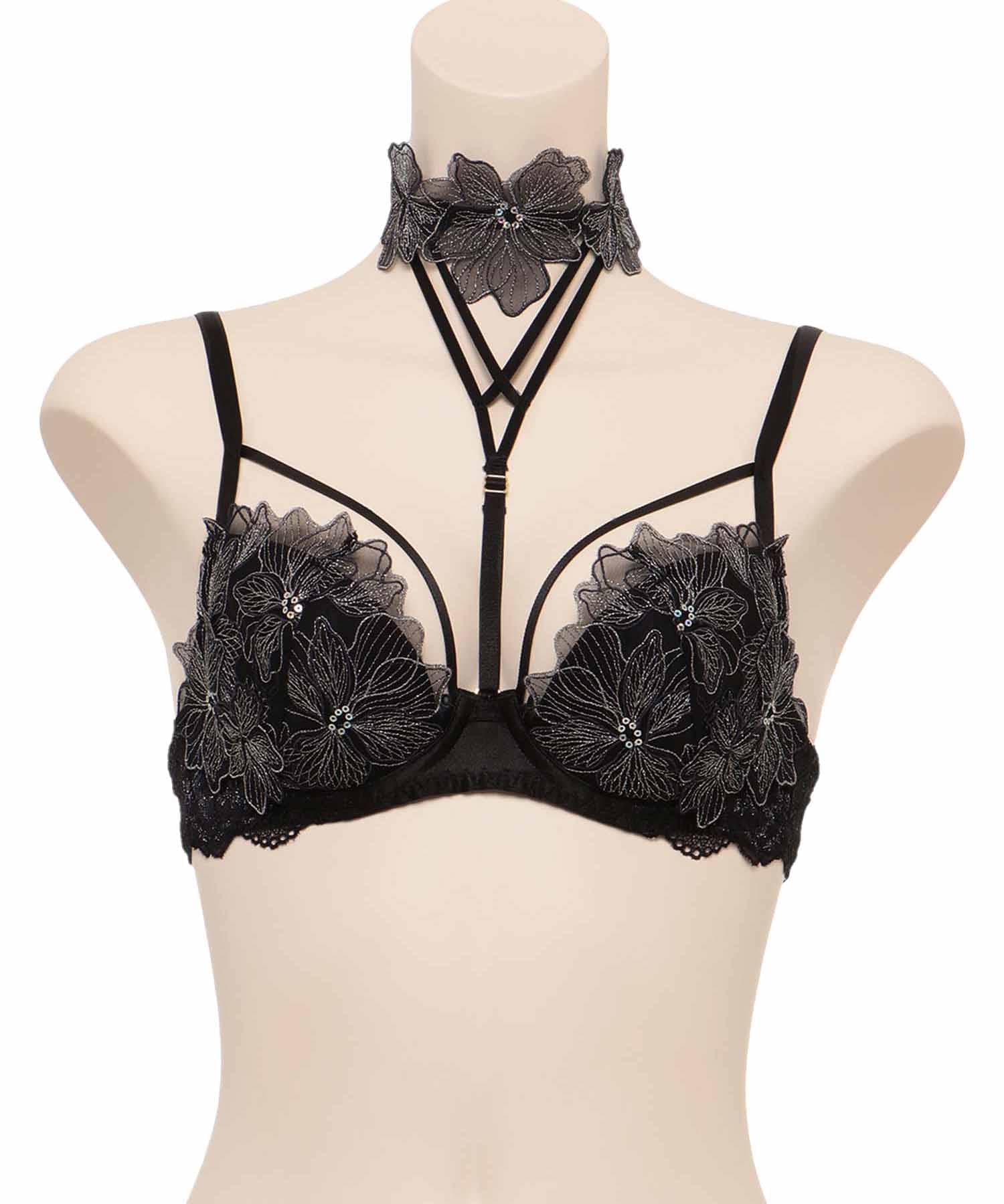 シャインスパンコール グレースシルク ブラ