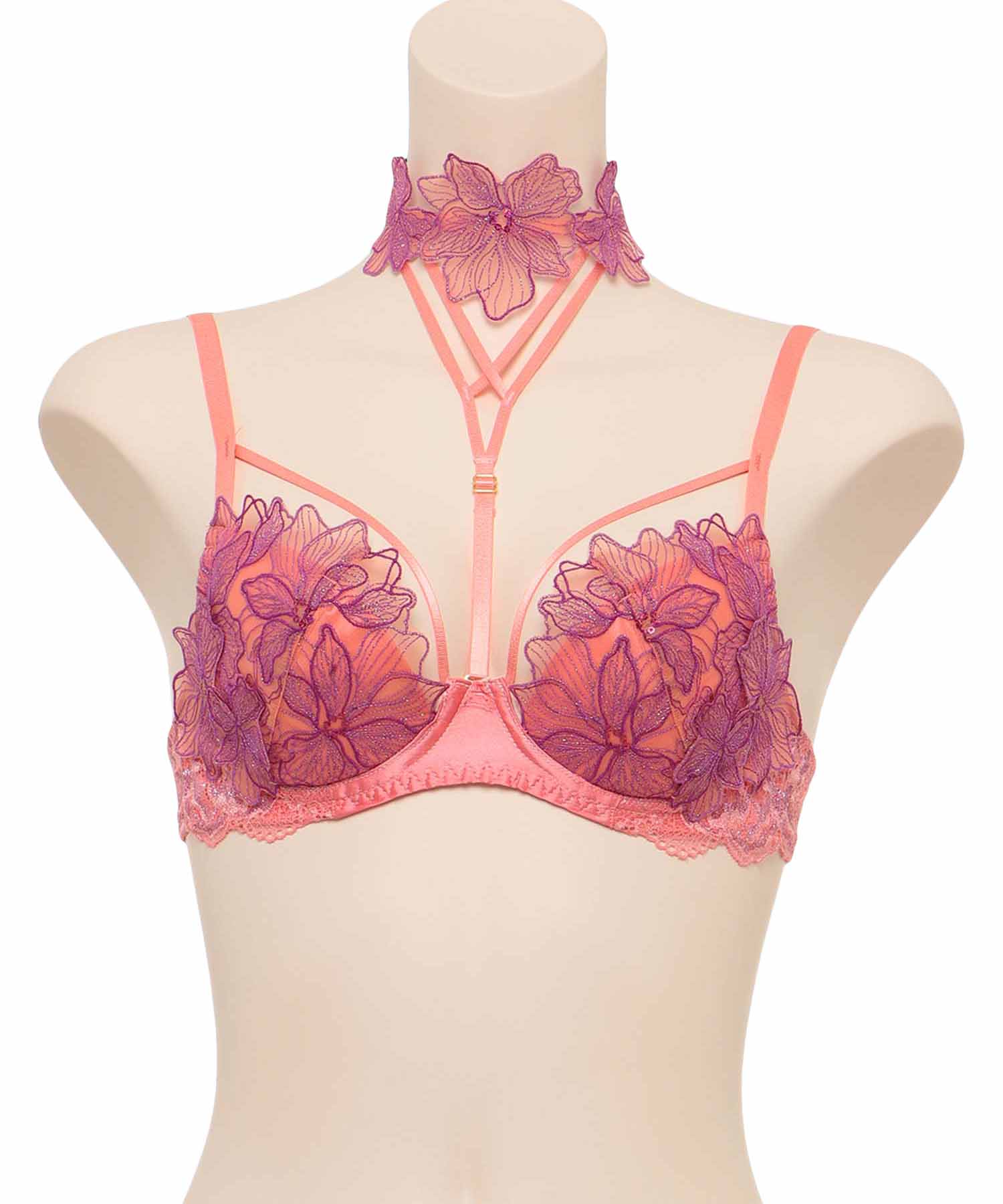 シャインスパンコール グレースシルク ブラ