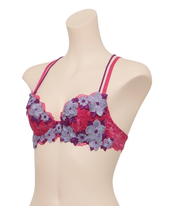 バーストフラワー グレースシルク ブラ