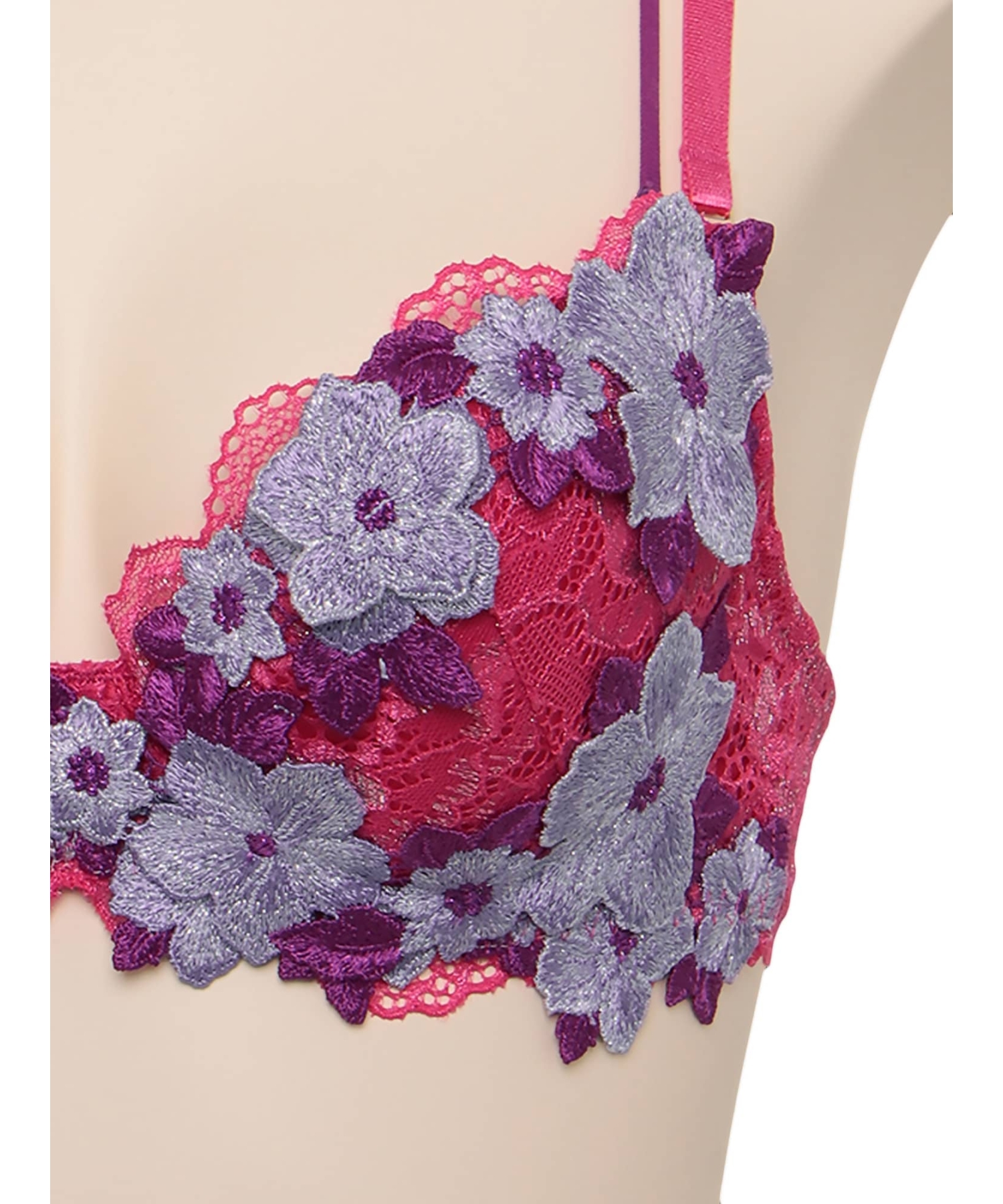 バーストフラワー グレースシルク ブラ