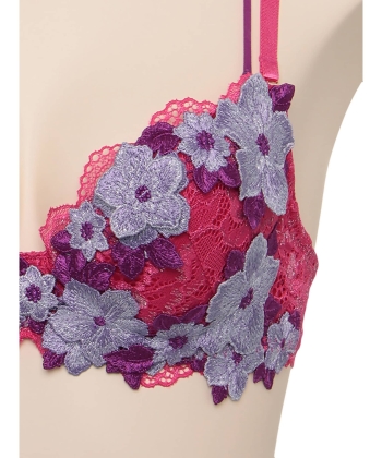 バーストフラワー グレースシルク ブラ