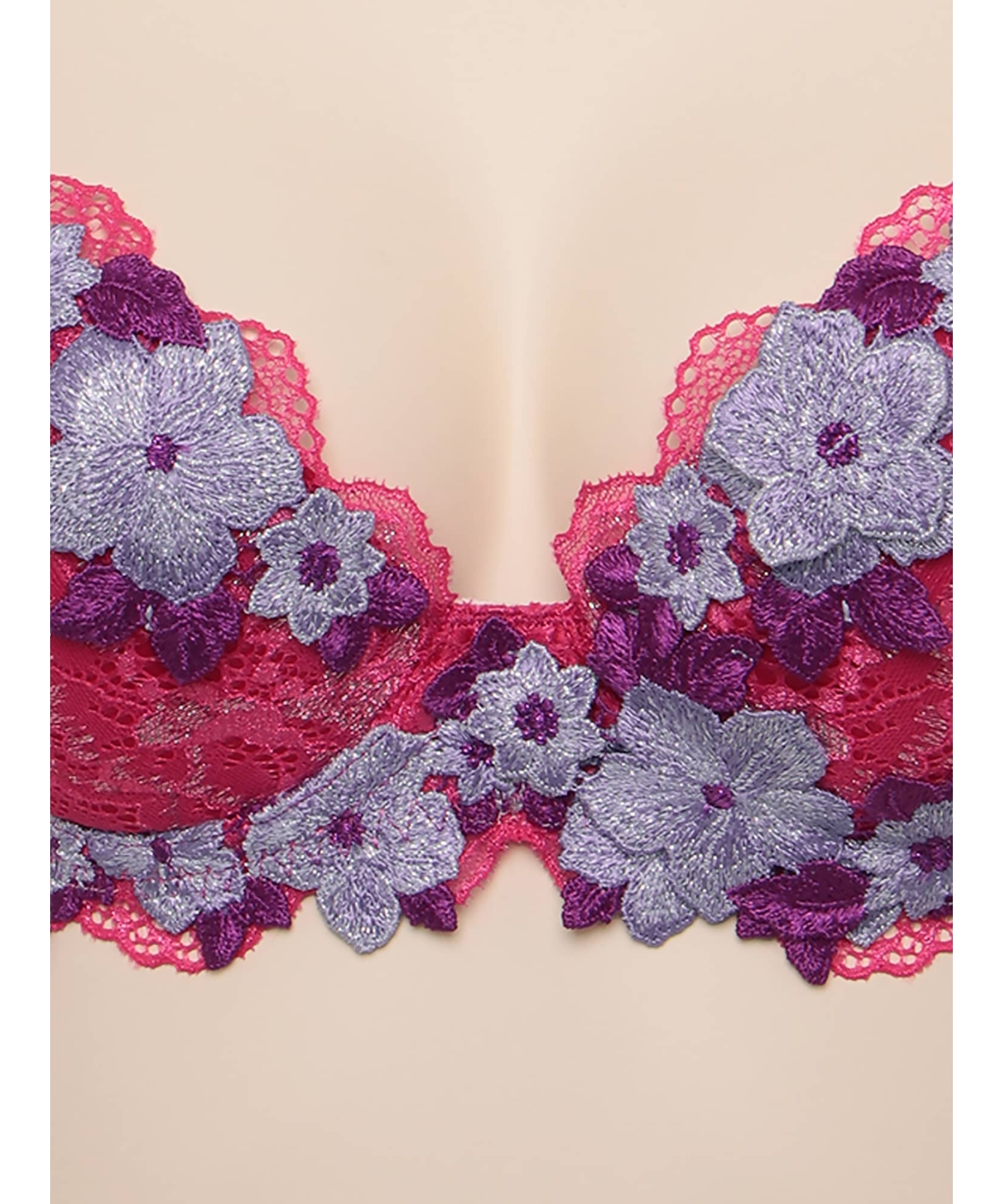 バーストフラワー グレースシルク ブラ