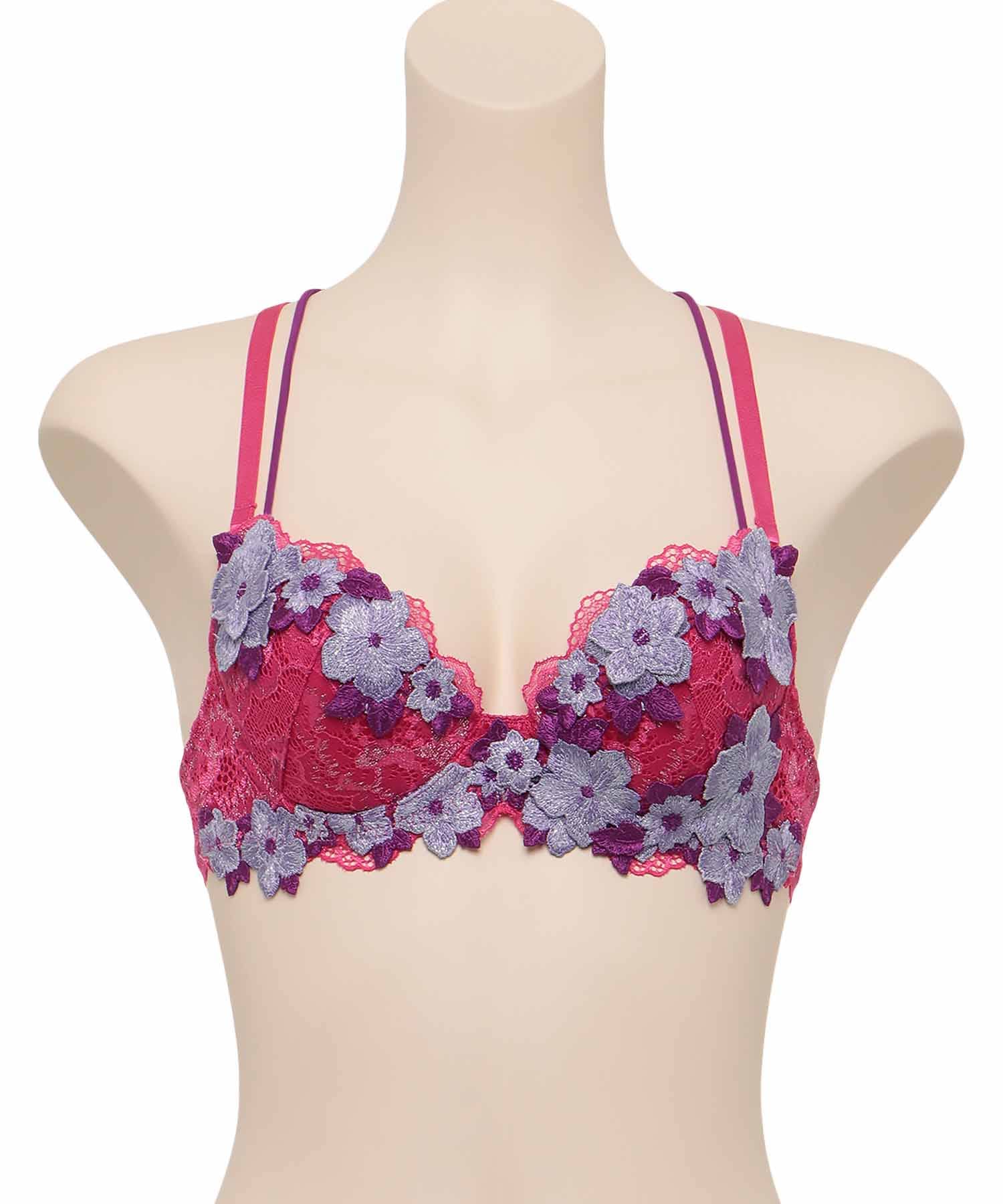 バーストフラワー グレースシルク ブラ