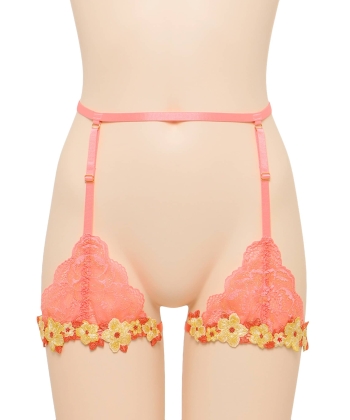 バーストフラワー ガーター