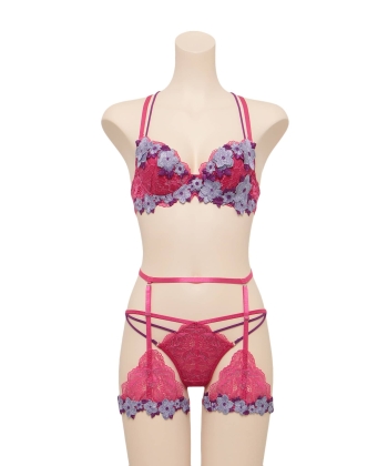 バーストフラワー ガーター