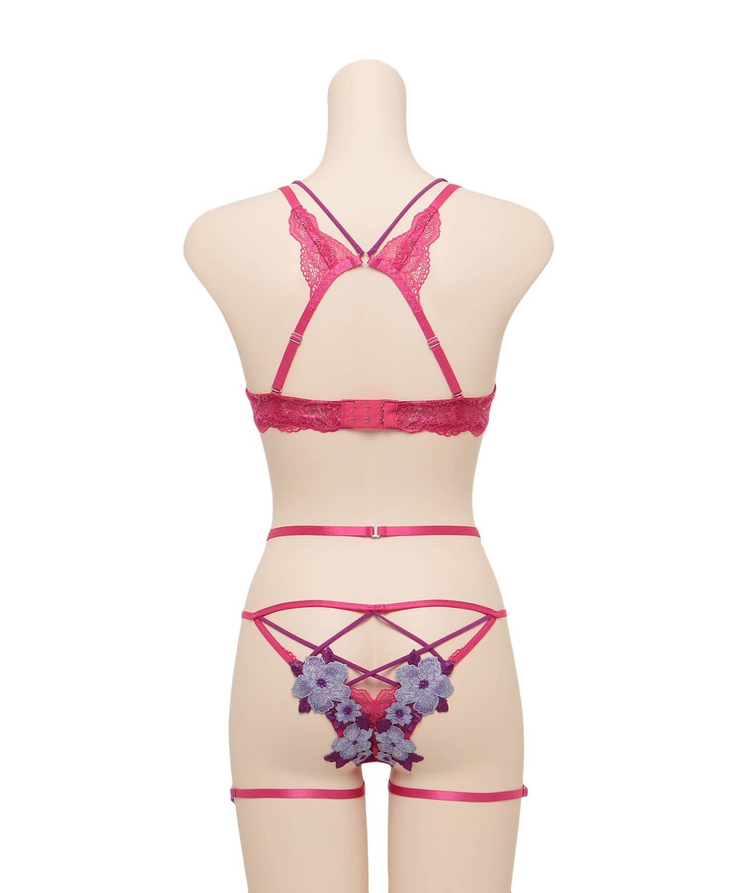 バーストフラワー ガーター