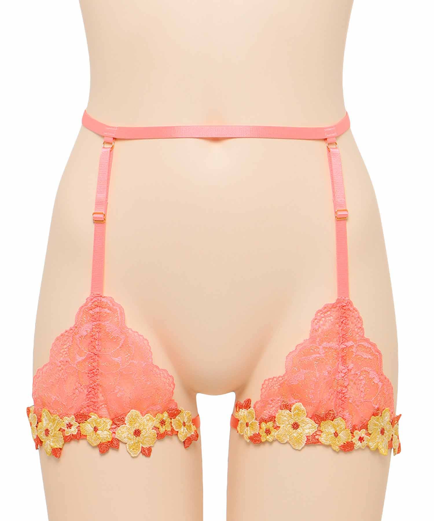 バーストフラワー ガーター